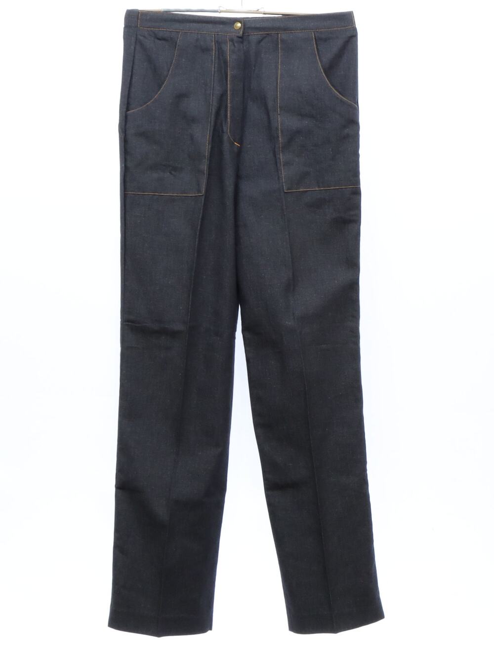 Vintage 1980s Donnkenny Navy Carpenter Pants Women's 28 Deadstock